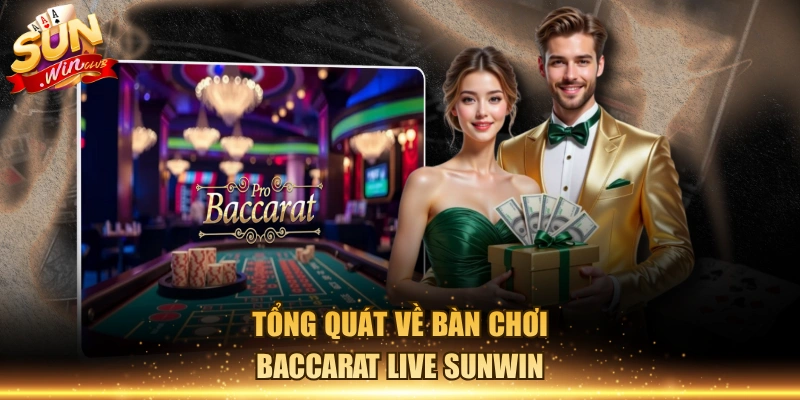 Tổng quát về bàn chơi Baccarat live Sunwin